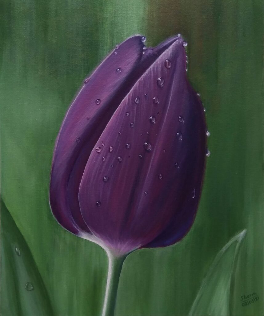 Canvas Painting - Flower